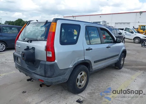 2004 Honda Cr-V Lx from USA, damaged, VIN SHSRD785X4U239849